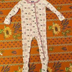 Rare Kickee Pants Classic Ruffle French Print